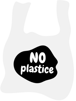 Plastic free icon